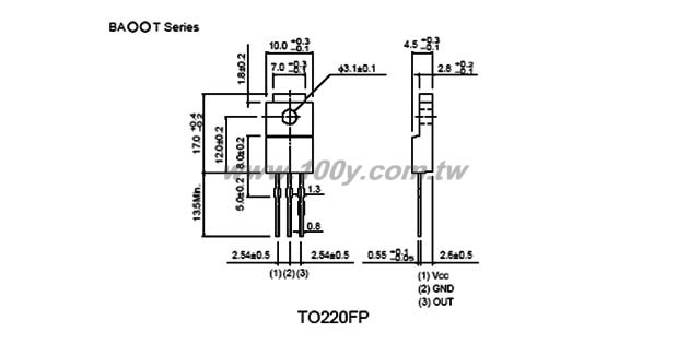 TO220FP - 32345 產品圖片