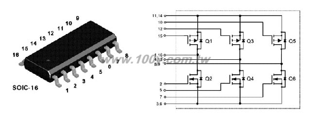16P/SOIC