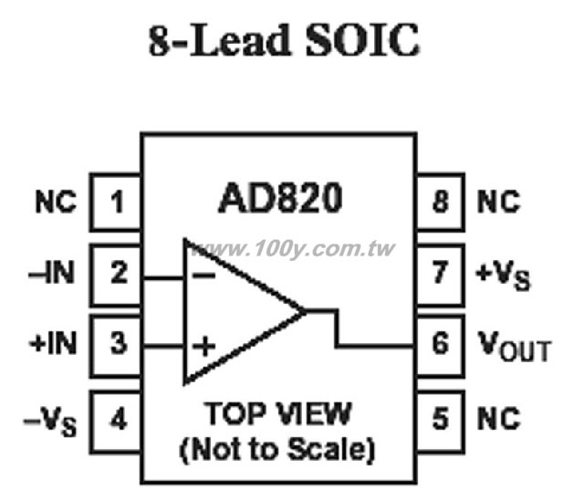 8P/SOIC 無鉛 - 69102 產品圖片