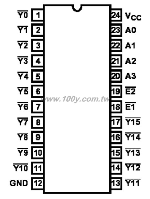 24 P/PDIP Pb-Free - 32844 產品圖片