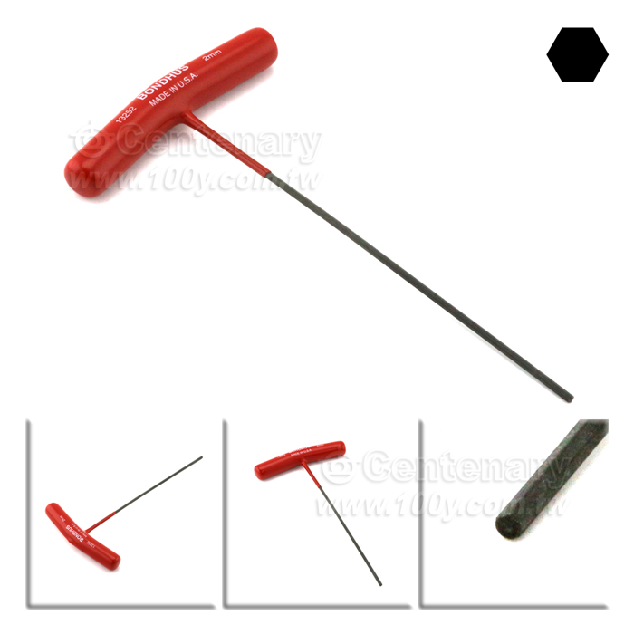 T-Handle Single - Metric 2.5mm - 32875 Product Image