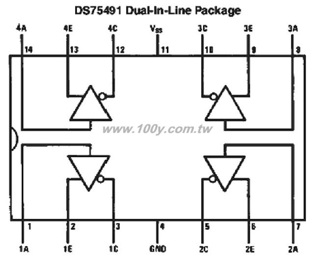 MOS-to-LED Quad Segment Driver - 33037 Product Image