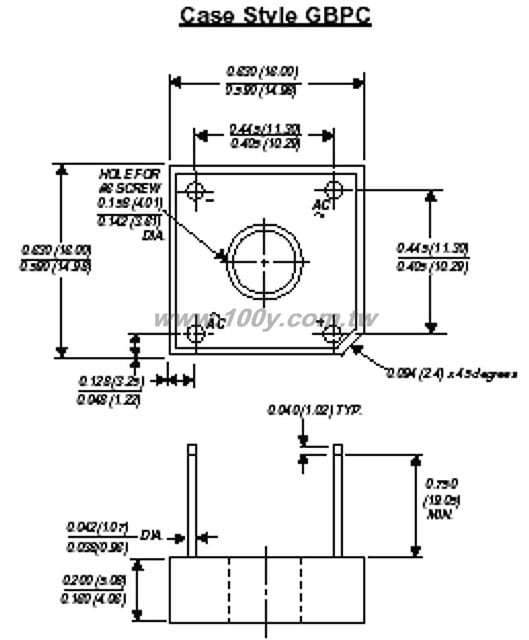 BRIDGE RECTIFIER
