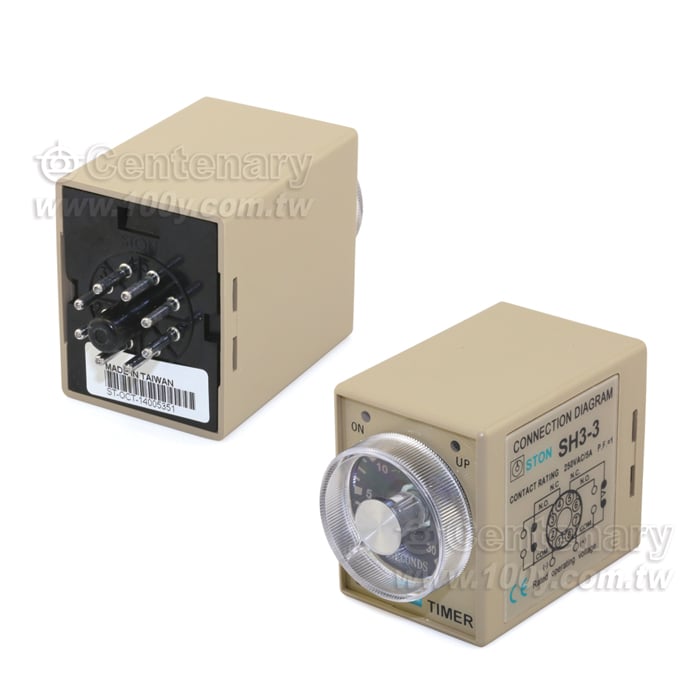30S限時繼電器220V(無附座) - 102261 產品圖片