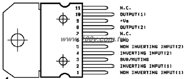 Multiwatt11 - 33704 產品圖片