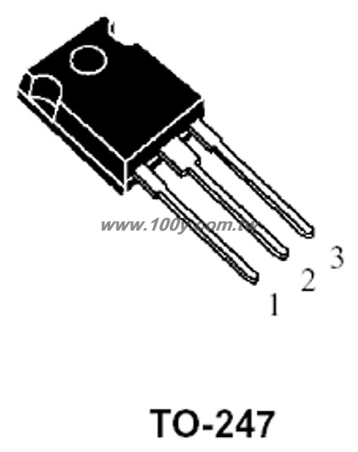 N-channel 950V, 1.1Ω, 7.2A, TO-220, TO-220FP, TO-247 Zener-protected SuperMESH3 Power MOSFET - 80876 Product Image