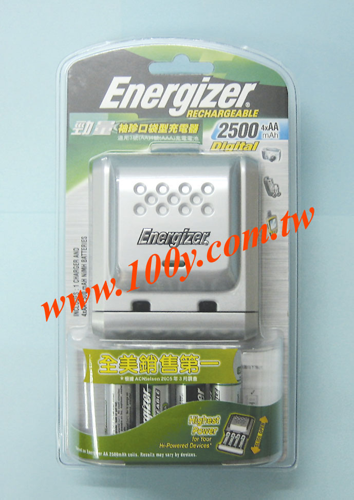 袖珍口袋型充電器AA2500*4