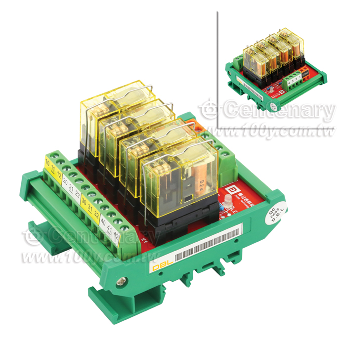 IDEC_DIN Rail Mounted Relay Interface
