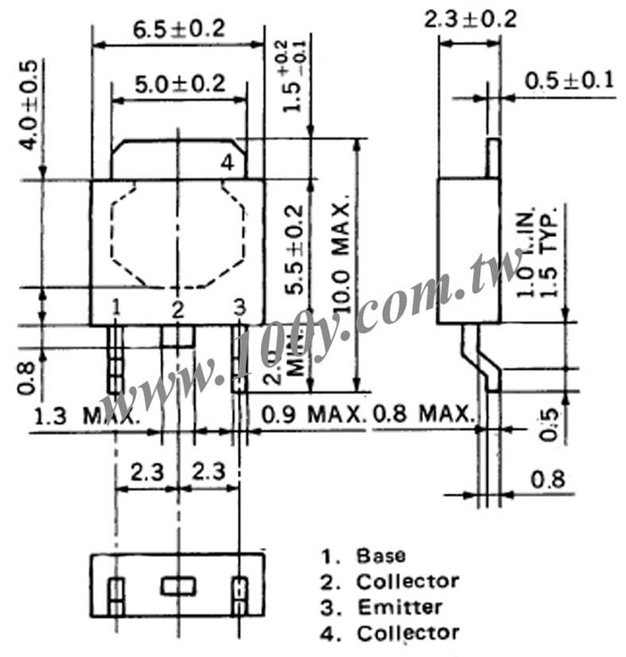 NPN SILICON EPITAXIAL TRANSISTOR - 38650 Product Image