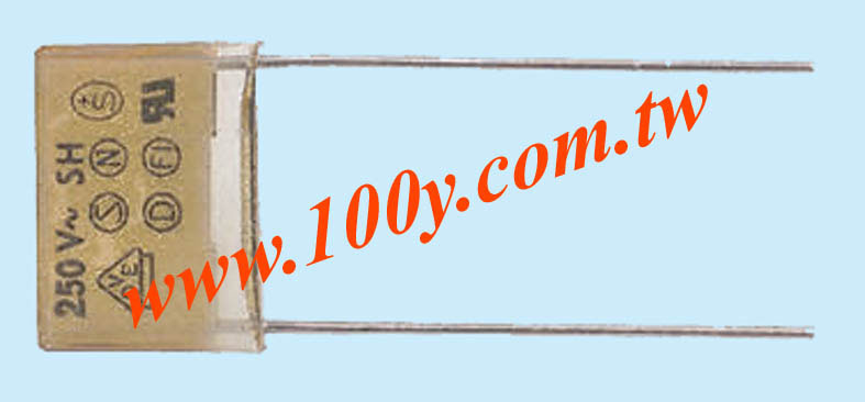 0.1uF 125 VAC  ±20% - 54538 產品圖片