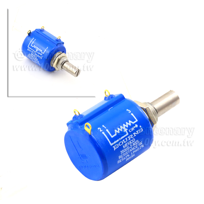 十圈  繞線電位器, 2W, 5K - 39005 產品圖片