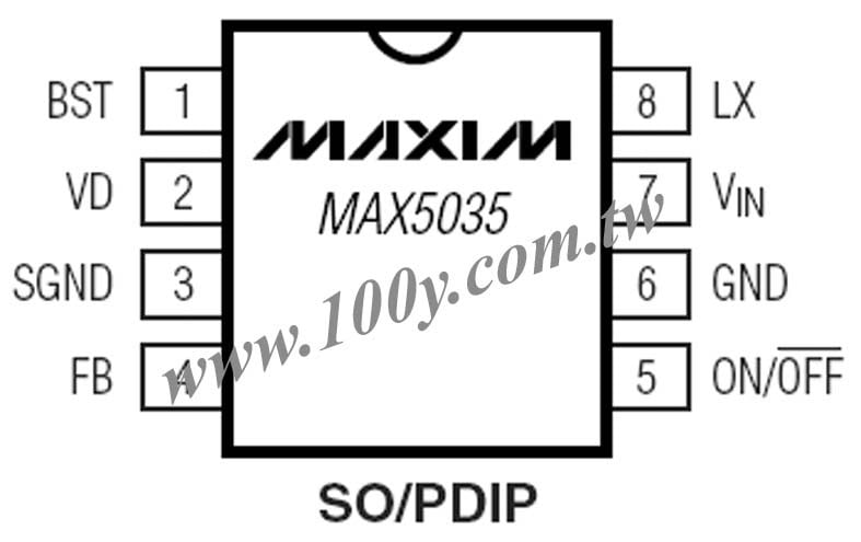 8P/SOIC 無鉛