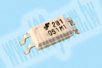 4-Pin Half Pitch MFP Phototransistor Output Optocoupler - 40662 Product Image