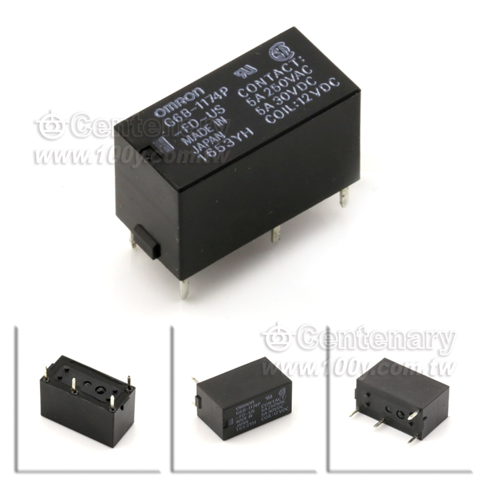繼電器 12VDC  RoHS - 60854 產品圖片