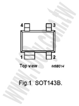 NPN 9 GHZ wideband transistor - 41807 Product Image