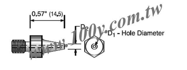 日製烙鐵頭 For : HAKKO 484