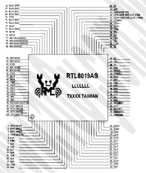 Realtek　FULL-DUPLEX　ETHERNET - 44080 Product Image