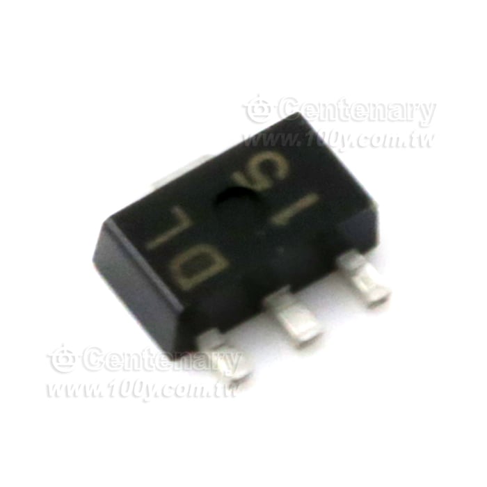 PNP -25V/-1A SOT-89 - 44252 產品圖片