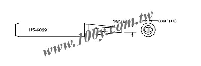 PLATO＿Soldering Tip - 45133 Product Image