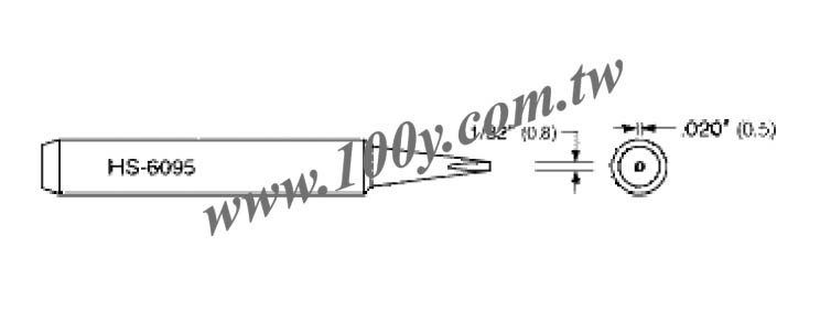 PLATO＿Soldering Tip - 45151 Product Image