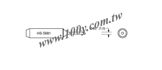 PLATO＿Soldering Tip - 45180 Product Image