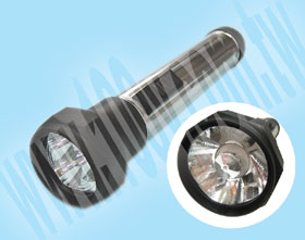 超白光鑽式LED手電筒