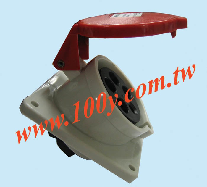 5P/32A 400V 母座 IP44 口徑:78mm