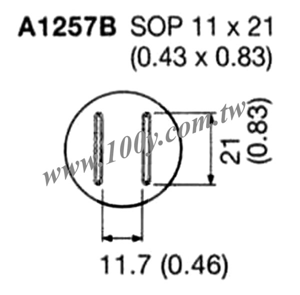 SOP 11*21 吹風頭 - 45603 產品圖片