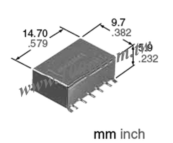 1.0GHz 2 Form C RELAY - 47144 Product Image