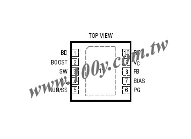 36V, 2A, 2.8MHz Step-Down Switching Regulator with 50&micro;A Quiescent Current - 47604 Product Image
