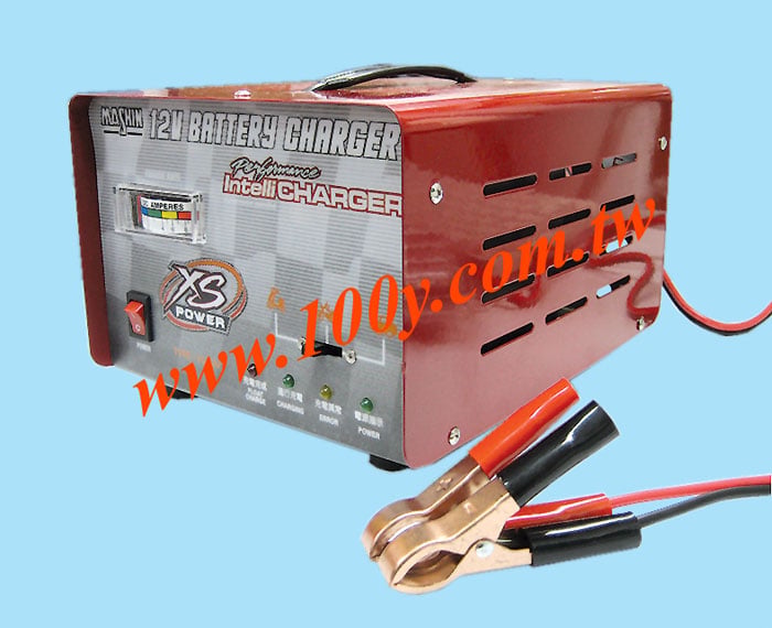 微電腦汽機車電池充電器24V 6A