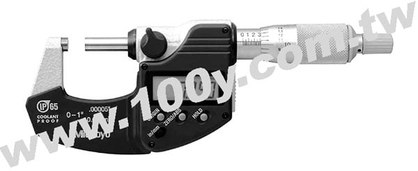 IP65防塵防水數位外徑測微器