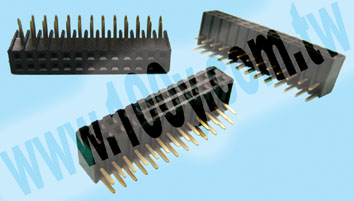 2*13 排針母P:2.0mm 90° (ROHS) - 48563 產品圖片