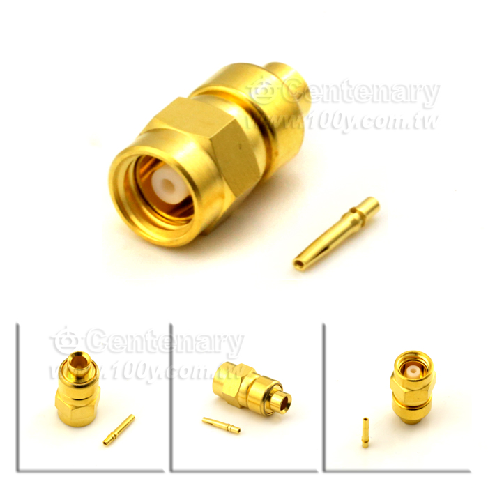 SMC plug solder for RG405; 2.5GHz VSWR1.2