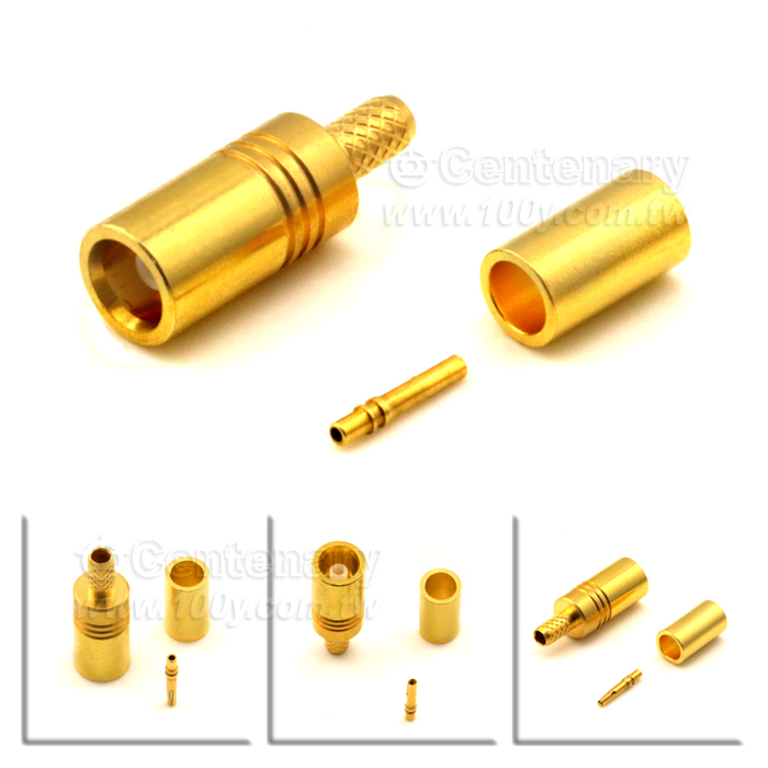 CRIMP JACK 50Ω ROHS