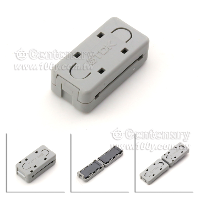 φ26mm 可夾式鐵粉芯扣環30Ω - 82669 產品圖片
