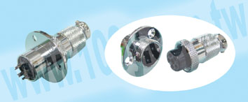 5P公插座+母連接頭 5A/125V - 50700 產品圖片