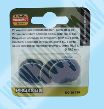 PROXXON_Zircon corundum (for stainless and alloy steels)50 grit - 52182 Product Image