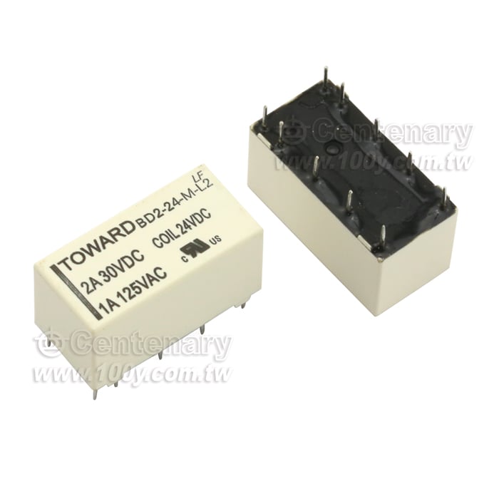 1A 125VAC/ 2A 30VDC 驅動線圈電壓12VDC