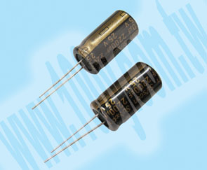 2200uF/25V MG Series Miniature Radial Electrolytic Capacitor - 53506 Product Image