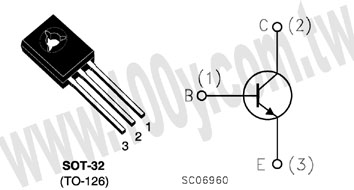NPN power transistor - 54208 Product Image