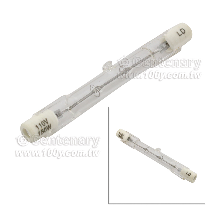 雙頭石英鹵素燈管110-130V/250W (L:78mm) - 87789 產品圖片