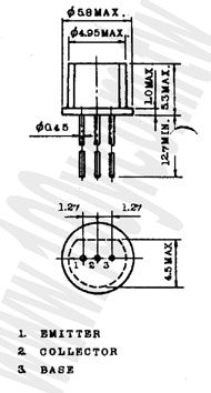 Silicon NPN exitaxial planar darlington transistor - 54504 Product Image