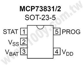 5P/SOT-23 電池管理 - 56241 產品圖片