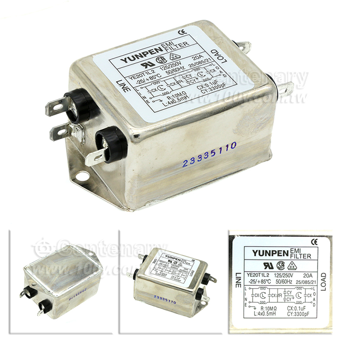 EMI 濾波器 20A - 56954 產品圖片