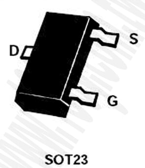 N-Channel Enhancement Mode Vertical DMOS FET