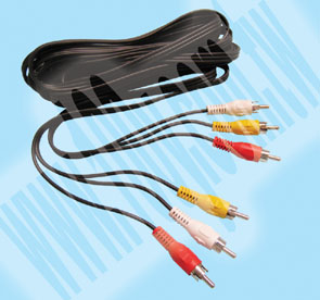 3+3 RCA 信號線-15尺 - 57431 產品圖片