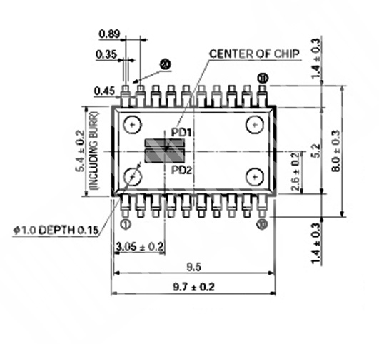 HAMAMATSU_Photo IC for laser beam synchronous detection