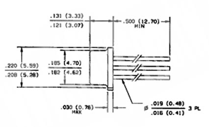 Fiber Optic GaAlAs LED - 58411 Product Image