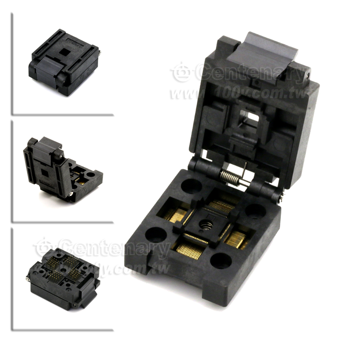 QFP 80P 測試角座 - 58479 產品圖片